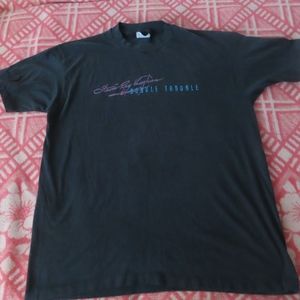 Vtg Stevie Ray Vaughan & Double Trouble 1984 Let The Good Times Roll T Shirt XL